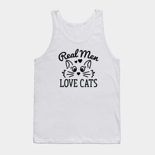 Real Men Love Cats Tank Top